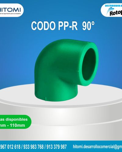 Codo PP-R 90º